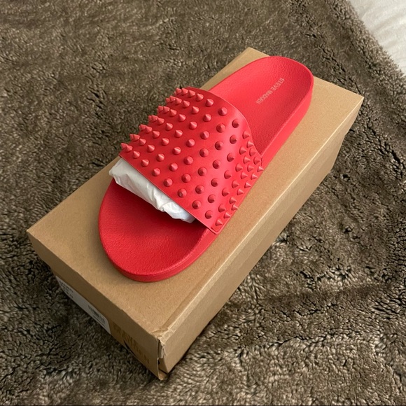 Steve Madden Spiked Slides - Picture 4 of 10
